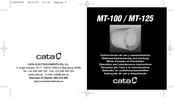 Cata KIT IN LINE MT-100 Gebrauschsanweisung Und Wartung