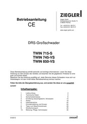 Ziegler TWIN 715-S Betriebsanleitung