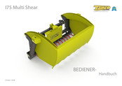 Tanco I75 Multi Shear Bedienerhandbuch