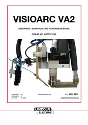 Lincoln Electric VISIOARC VA2 Gebrauchs- Und Wartungsanleitung