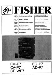 Fisher AD-P7 Bedienungsanleitung