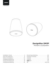 Bose Professional DesignMax DM3P Installationsanleitung