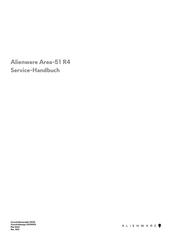 Dell Alienware Area-51 R4 Servicehandbuch