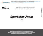 Nikon Sportstar Zoom 8-24X25 Bedienungsanleitung