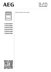 AEG CCB6445BBM Benutzerinformation