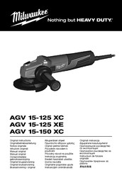 Milwaukee 4281 21 01 Originalbetriebsanleitung