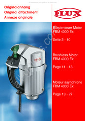 FLUX FBM 4000 Ex Originalanhang