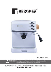 BERGNER BG-50038-WH Bedienungsanleitung