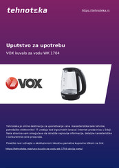 VOX electronics WK-1704 Bedienungsanleitung