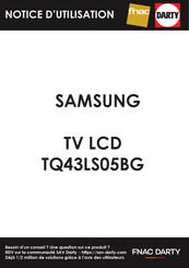 Samsung TQ43LS05BG Bedienungsanleitung