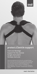 Medi protect.Clavicle support Gebrauchsanweisung