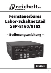 Reichelt SSP-8160 Bedienungsanleitung