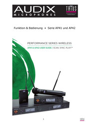 Audix Microphones AP41 Serie Bedienungsanleitung