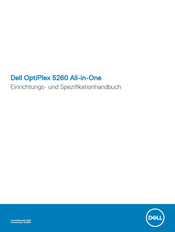 Dell OptiPlex 5260 All-in-One Einrichtungs- Und Installationsanleitung