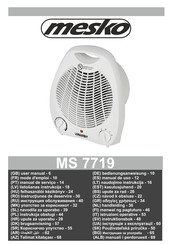 Mesko MS 7719 Bedienungsanweisung