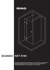 RIHO SCANDIC NXT X104 Montageanleitung