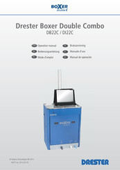 DRESTER Boxer Double Combo DB22C Bedienungsanleitung