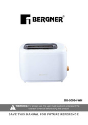 BERGNER BG-50034-WH Bedienungsanleitung
