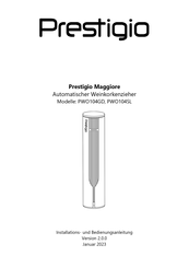 Prestigio Maggiore Installations- Und Bedienungsanleitung