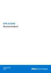Dell XPS 13 9340 Benutzerhandbuch