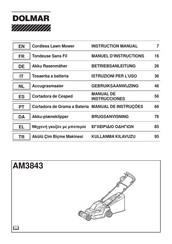 Dolmar AM3843 Betriebsanleitung