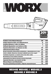 Worx WG546E.2 Bedienungsanleitung