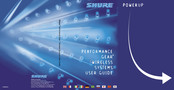 Shure PERFORMANCE GEAR Bedienungsanleitung