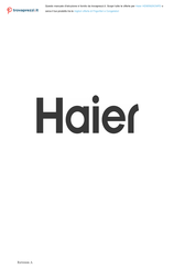 Haier HDW5620CNPD Bedienungsanleitung