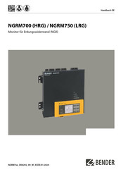 Bender NGRM750 Handbuch