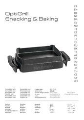TEFAL OptiGrill GO71 Serie Bedienungsanleitung