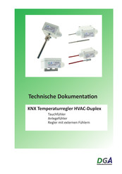 DGA HVAC-Duplex B04 347 Serie Technische Dokumentation