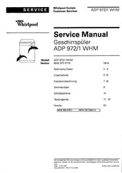 Whirlpool ADP 972/1 WHM Serviceanleitung