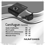 Num'axes Canifugue FUG1032 Gebrauchsanleitung