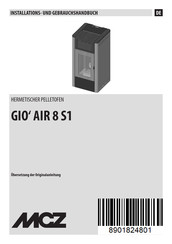 Mcz GIO' AIR 8 S1 Installations- Und Gebrauchshandbuch