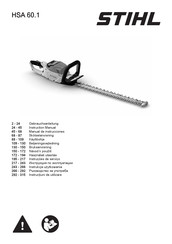 Stihl HSA 60.1 Gebrauchsanleitung