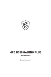 MSI MPG B550 GAMING PLUS Benutzerhandbuch