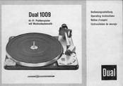Dual 1009 Bedienungsanleitung