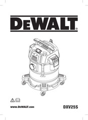 DeWalt DXV25S Bedienungsanleitung