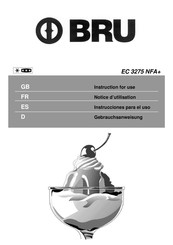 BRU EC 3275 NFA+ Gebrauchsanweisung