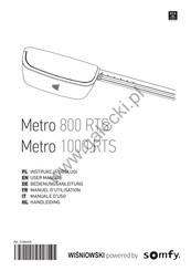 SOMFY Metro 800 RTS Bedienungsanleitung