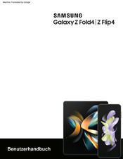 Samsung Galaxy Z Fold4 Benutzerhandbuch