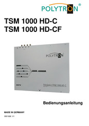 Polytron TSM 1000 HD-C Bedienungsanleitung