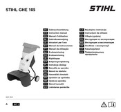 Stihl GHE 105 Gebrauchsanleitung