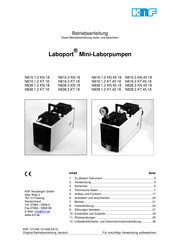 KNF Laboport N816.1.2 KT.18 Betriebsanleitung