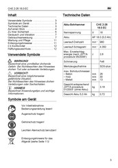Flex CHE 2-26 18.0-EC Bedienungsanleitung