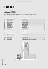 Bosch Climate 3000i Installationsanleitung