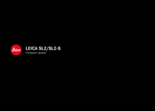 Leica SL2 Firmware-Aktualisierung
