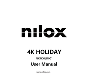 Nilox 4K HOLIDAY Bedienungsanleitung