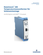 Emerson Rosemount 248 Bedienungsanleitung