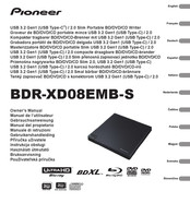 Pioneer BDR-XD08EMB-S Gebrauchsanweisung